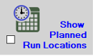 We see a screenshot of a checkbox labelled 'Show Planned Run Locations' featuring a timeslot icon